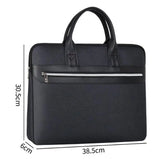 Portable Document Bag Business Meeting Briefcase Office