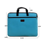 Canvas A4 Document Bag Multi-layer Briefcase