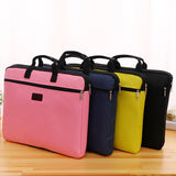 Canvas A4 Document Bag Multi-layer Briefcase