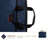 Canvas A4 Zipper Bag Office Briefcase Large Capacity Multi-layer Information Bag