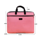 Canvas A4 Document Bag Office Zipper Briefcase