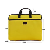 Canvas A4 Document Bag Office Zipper Briefcase