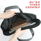 Waterproof Canvas Computer Bag for Men's Business Meetings