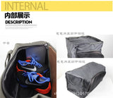 Canvas Men's Travel Bag with High Shoulder Portable Handbag