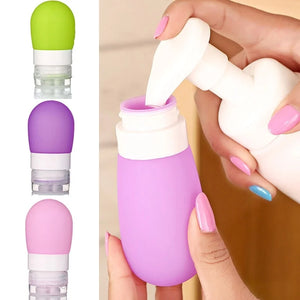 Portable Silicone Travel Bottles Shampoo Container Candy Accessories