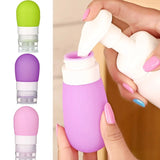 Portable Silicone Travel Bottles Shampoo Container Candy Accessories