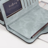 Vrouwen Lederen Portemonnee Clutch - Luxe Kaarthouder