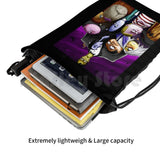 Kids Halloween Portrait Backpack Drawstring Bag