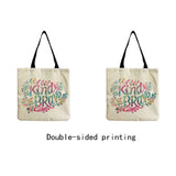 Positive Energy Sunshine Print Tote Bag for Women