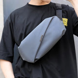 Men's Chest Bag Polyester Waist Crossbody Bag