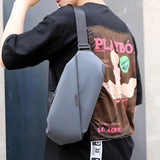Men's Chest Bag Polyester Waist Crossbody Bag
