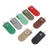 Leather Pouch Case Keychain for USB Flash Drive Memory Stick