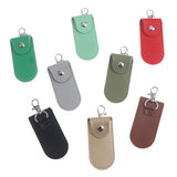 Leather Pouch Case Keychain for USB Flash Drive Memory Stick