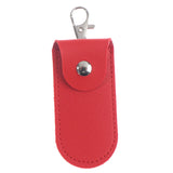 Leather Pouch Case Keychain for USB Flash Drive Memory Stick