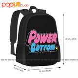 Power Bottom Puffcartoon Large Capacity Backpack