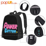 Power Bottom Puffcartoon Large Capacity Backpack