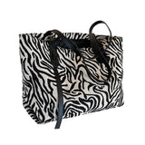 Practical Zip Closure Tote Handbag for Daily Life