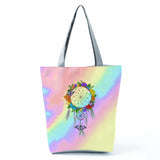 Bohemian Style Dream Catcher Tote Bag for Girls