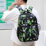 Camouflage Tear Resistant Unisex Backpack School Bag