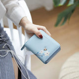 Prati's Women's Short Wallet Multi-function Folding Zero Wallet