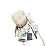 Prati Version Shoulder Bag Women's Vertical PU Messenger Bag