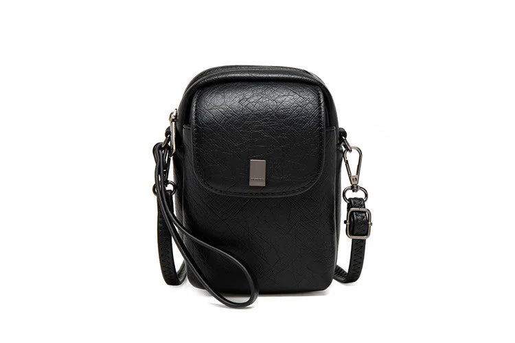 Prati Version Shoulder Bag Women's Vertical PU Messenger Bag