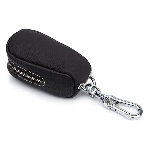 Men's Cowhide Leather Key Wallet Car Key Holder