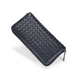 High Sheepskin Long Zipper Wallet For Men
