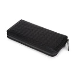 High Sheepskin Long Zipper Wallet For Men