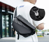 Waterproof Cross Body Bag Men Magnetic Messenger Bag