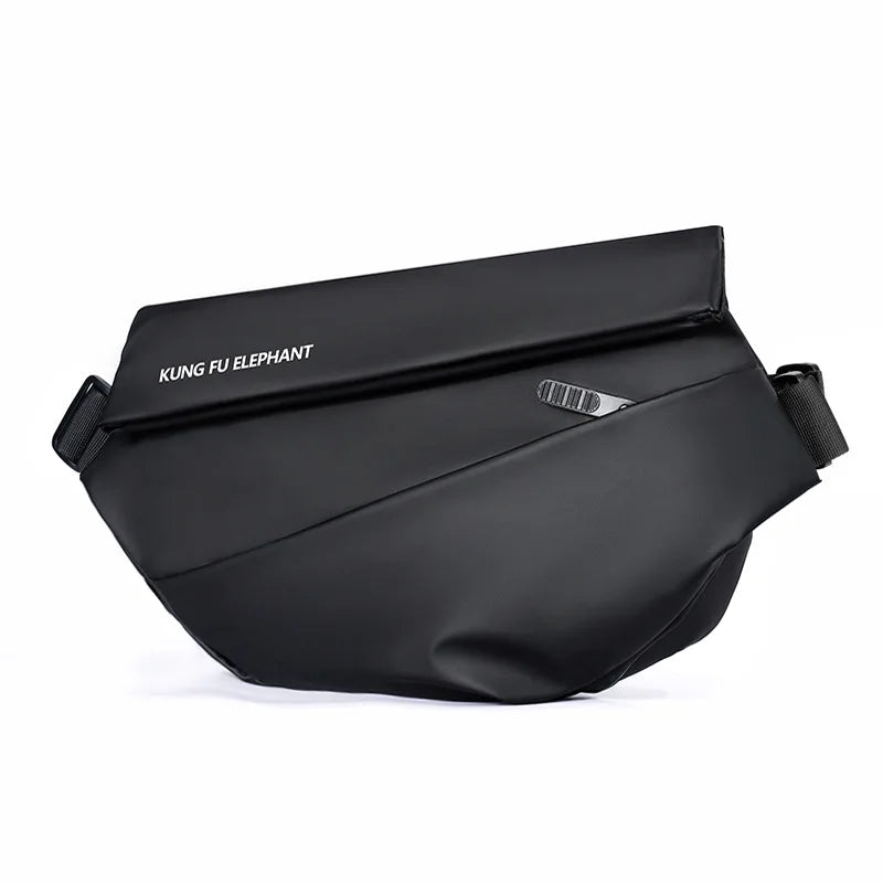 Waterproof Cross Body Bag Men Magnetic Messenger Bag