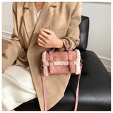 Autumn Winter Lamb Plush Cross Body Bag Women Bag