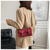 Autumn Winter Lamb Plush Cross Body Bag Women Bag