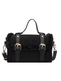 Autumn Winter Lamb Plush Cross Body Bag Women Bag