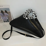 Texture Western Handbag Women's Light Messenger Bag