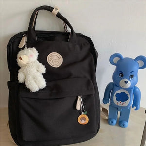 Preppy Candy Women Backpack High-capacity Student School Bags