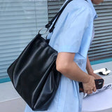 Preppy College Underarm Shoulder Bags Women Large Capacity Casual Tote Bag