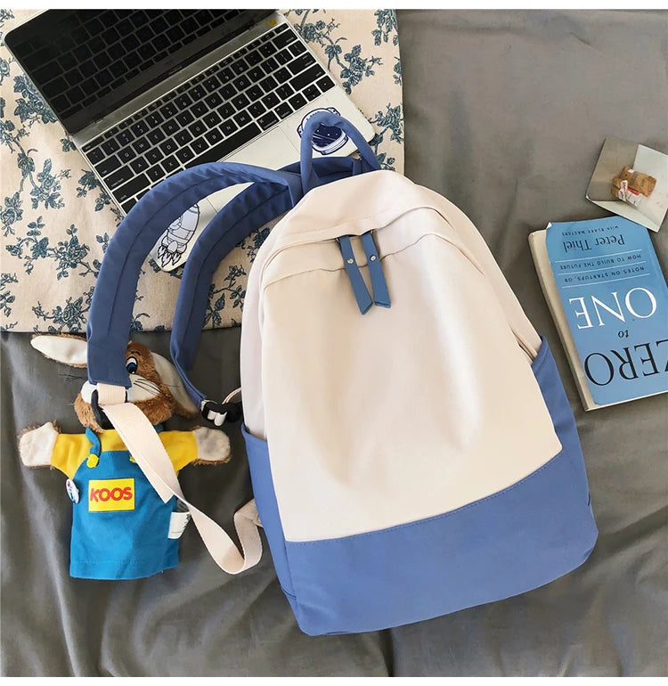 Preppy College Student School Bag Female Backpack Harajuku Women Book Bags