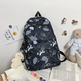Preppy Printing Backpack Women High Student School Bag for Teenage Girls