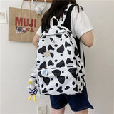 Preppy Style Candy Pattern Women Backpack