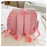 Preppy Style Children's School Bags Dot Backpack for Teenage Girls