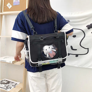 Preppy Style Kids Small Backpack School Book Bags Girls Travel Bag