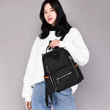 Preppy Style Waterproof School Bagpack for Teen Girls Large Capacity