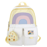 Preppy Style Waterproof School Bags for Girls Backpacks Women Travel Bags