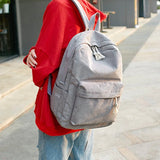 Preppy Style Soft Backpack Female Anti-Theft Corduroy School Lightweight
