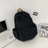 Preppy Style Women Backpack for Teenage Girls Canvas Bagpack Travel Rucksack