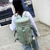 Preppy Style Women Backpack Oxford Cloth Waterproof Travel Handba