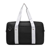 Preppy Style Women Shoulder Bag Waterproof Oxford Shopping Messenger Bag