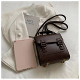 Preppy Women's Backpack Small Schoolbag Travel Shoulder Bags Daypack