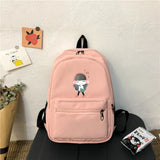 Canvas Backpack Casual Teen Girls Shoulder Bag Mochila Feminina Sac